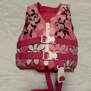 Toddler Ladybug Life Jacket 🐞33-55 lbs.
